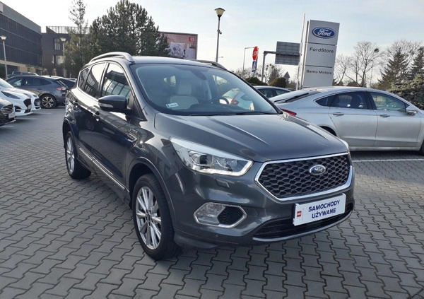 Ford Kuga cena 99900 przebieg: 86946, rok produkcji 2018 z Poznań małe 466